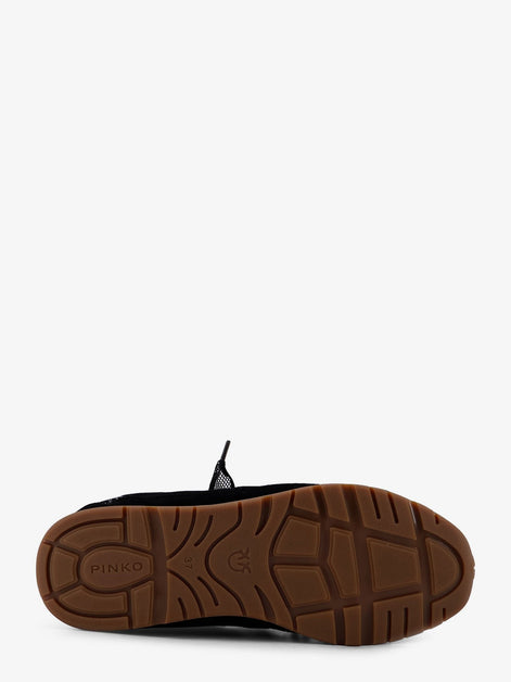 Yulia suede sneakers with nylon inserts