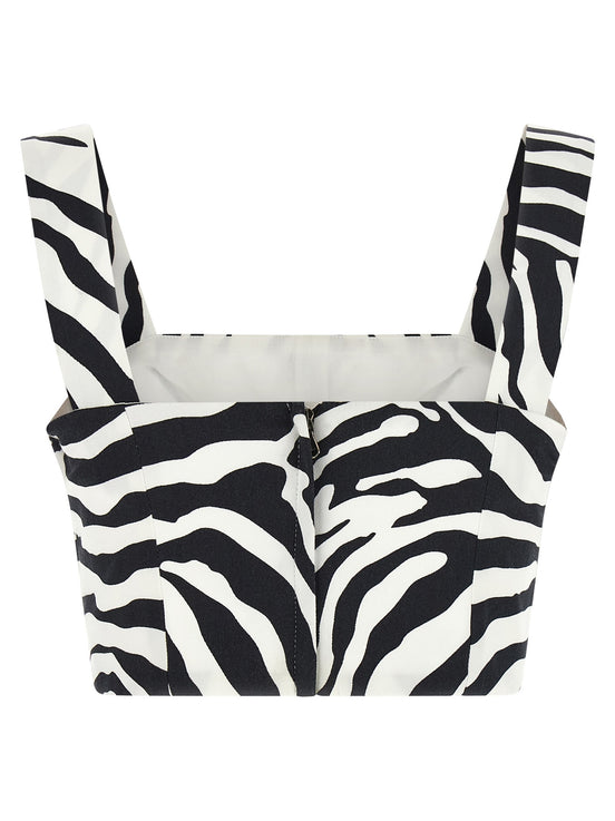Dolce & Gabbana 'Zebra' top