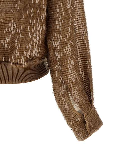 Zip cardigan