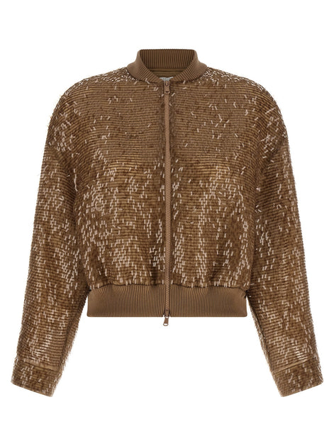 Zip cardigan