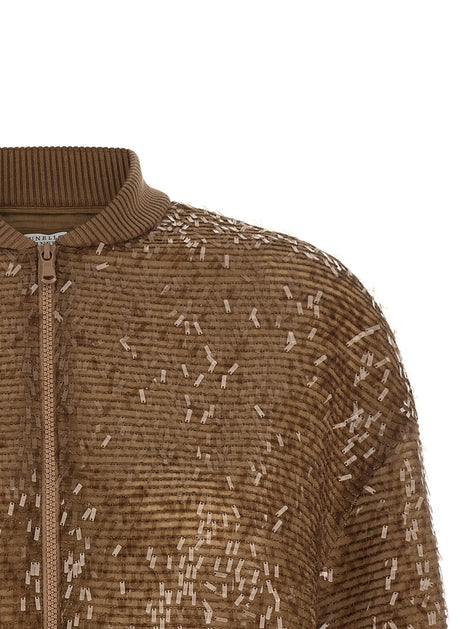 Zip cardigan