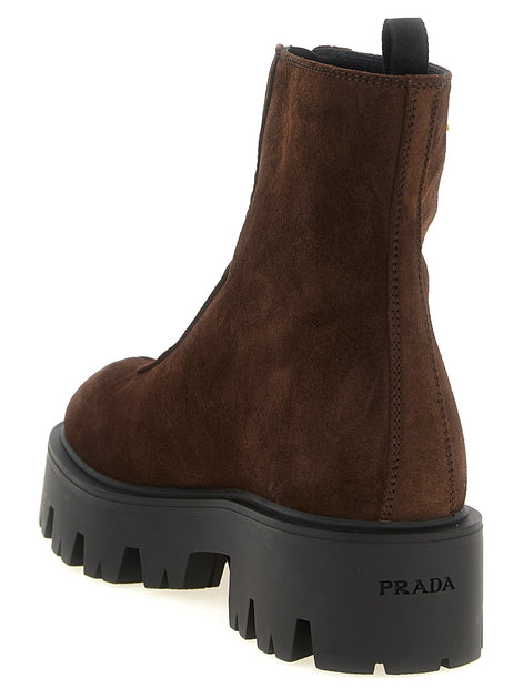 PRADA Zipped ankle boots