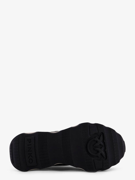 Zoe leather sneakers with mesh inserts