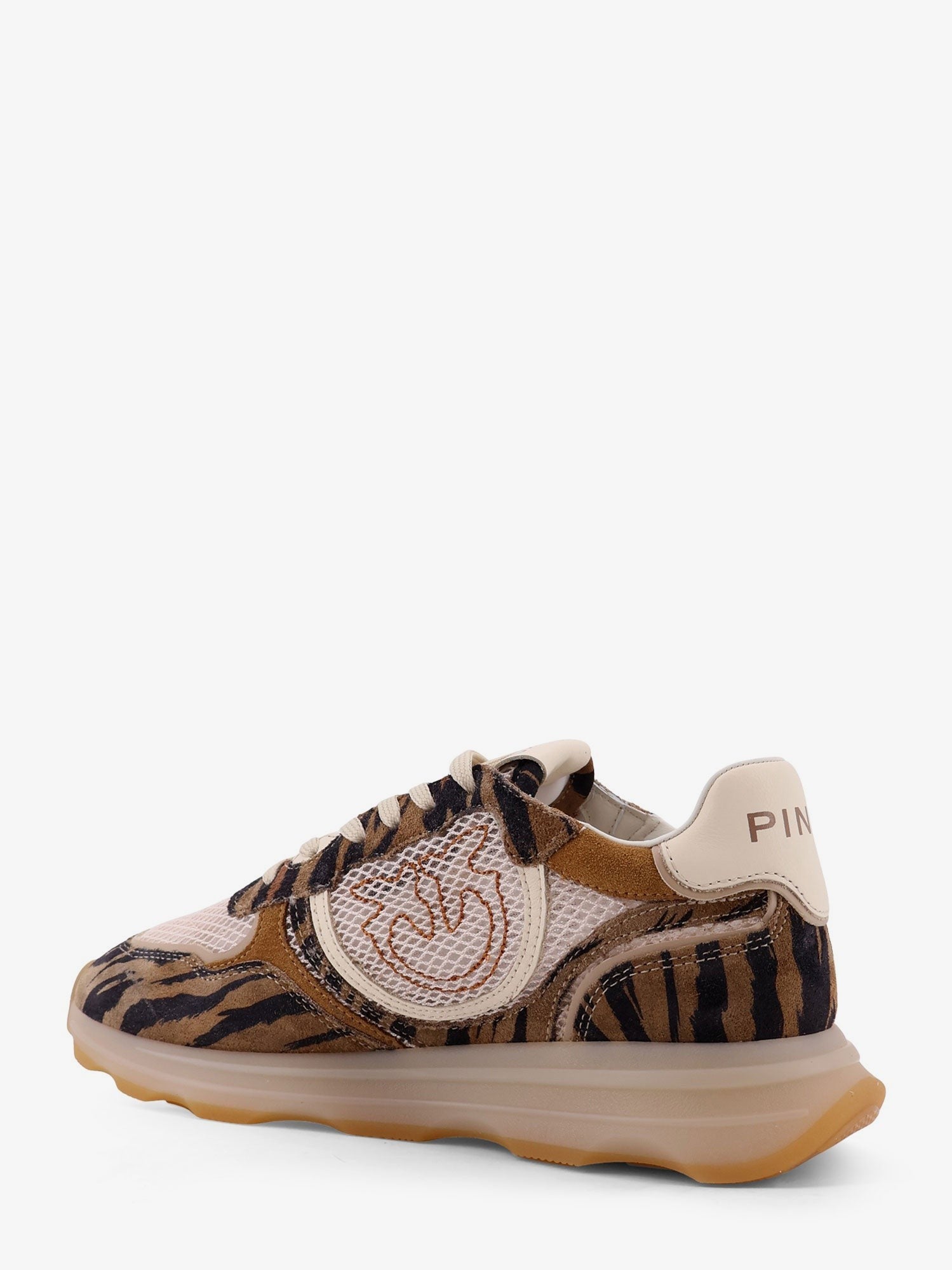 Zoe suede sneakers with mesh inserts